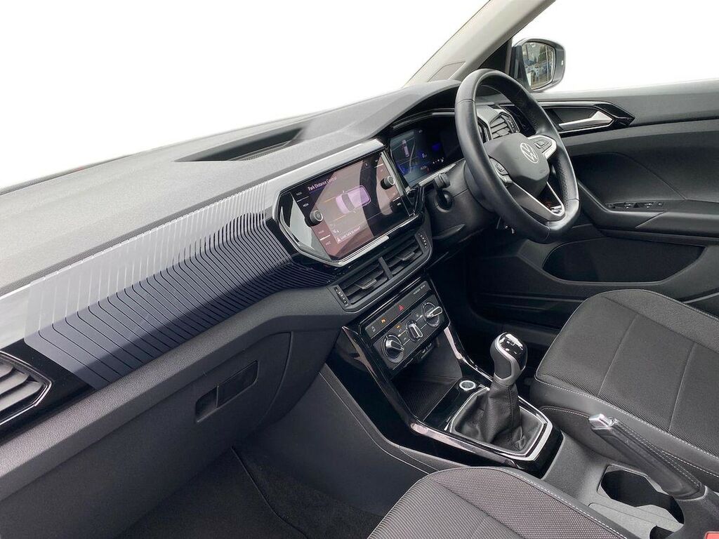 Volkswagen T-Cross 1.0 Tsi Black Edition Suv Euro 6 RF73KFR White #6