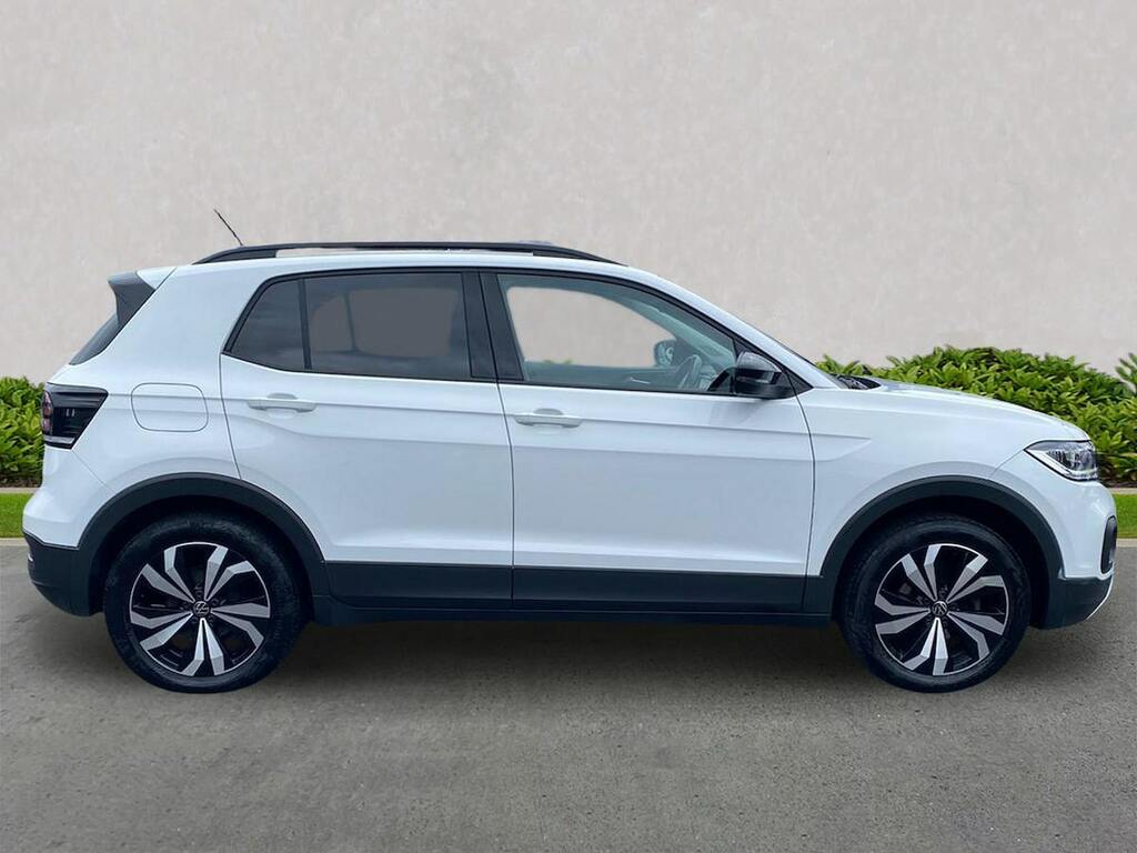 Volkswagen T-Cross 1.0 Tsi Black Edition Suv Euro 6 RF73KFR White #2