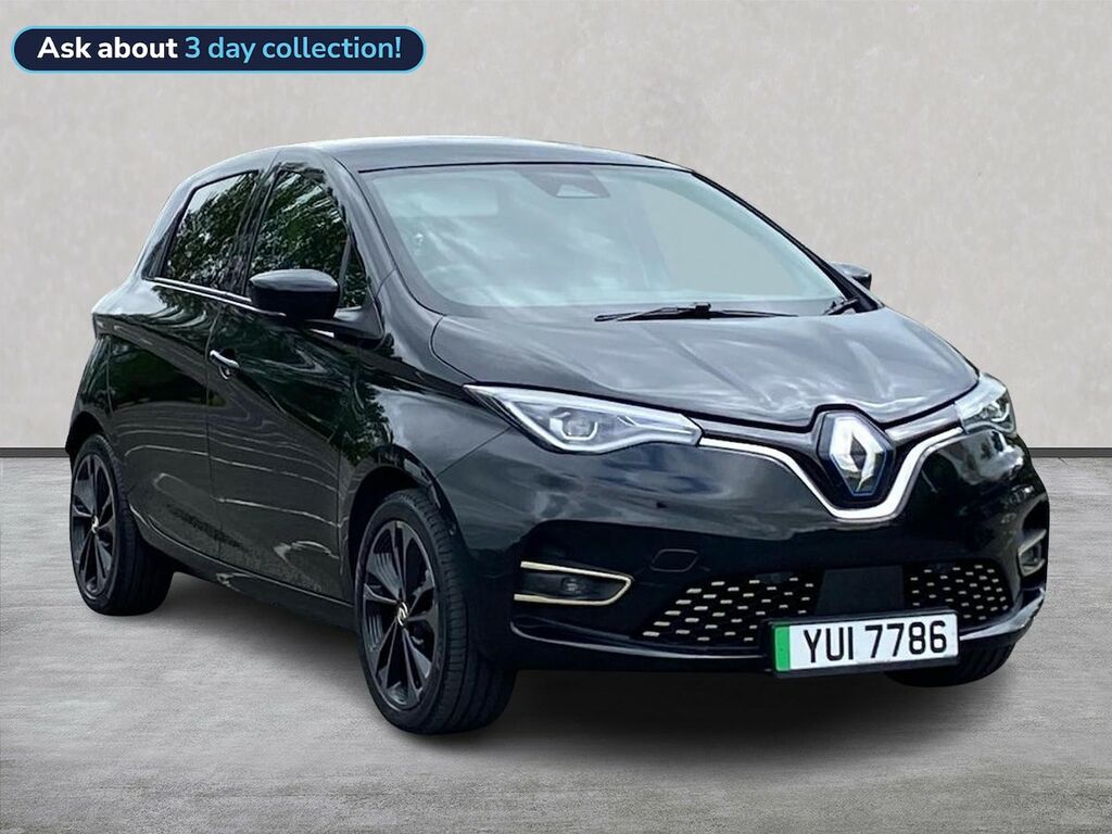 Renault Zoe R135 Ev50 52Kwh Iconic Hatchback Black