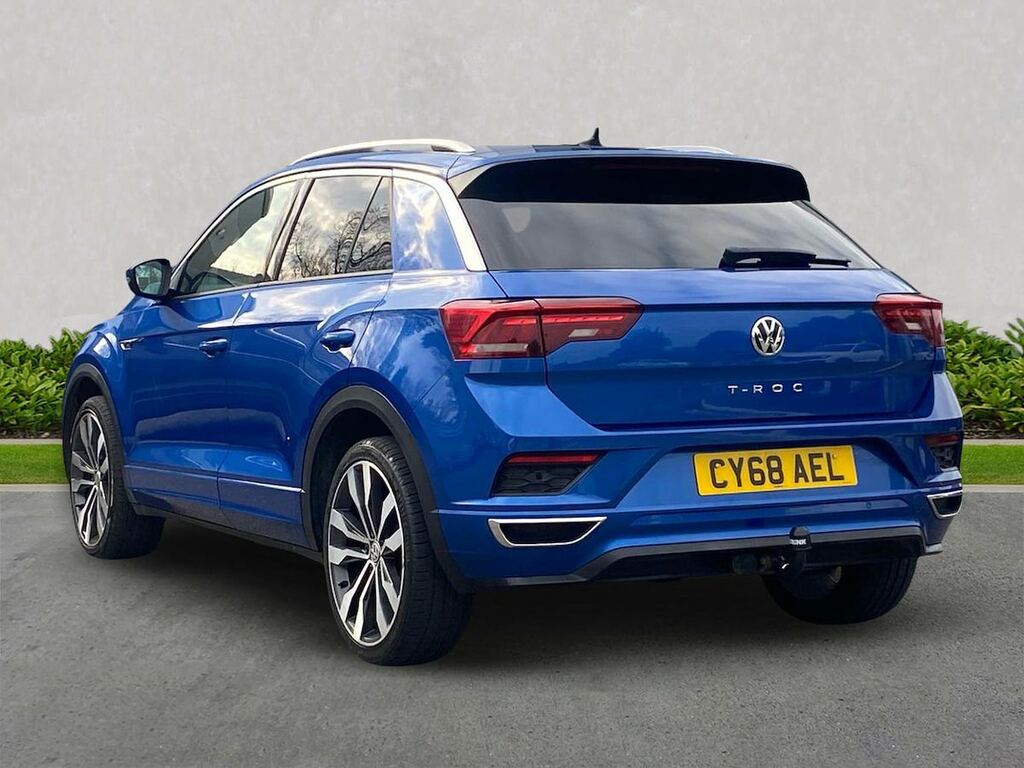 Volkswagen T-Roc 1.6 Tdi R-line Suv Euro 6 Ss Blue