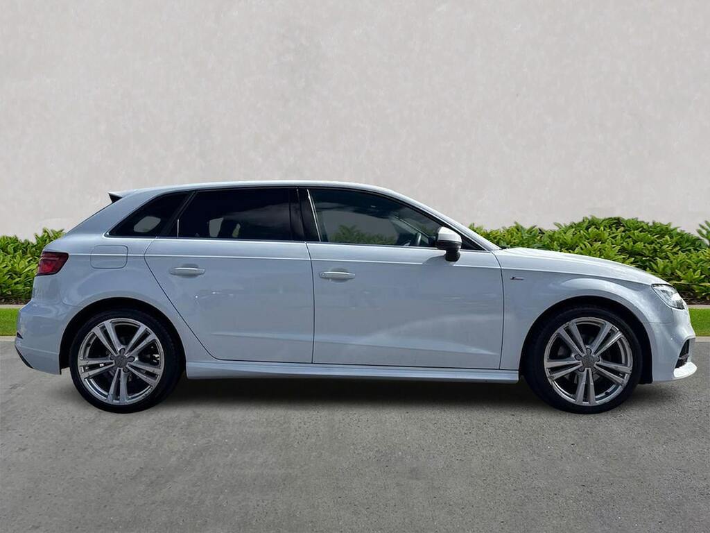 Audi A3 1.0 Tfsi S Line Tech Pack SH68BVK White #3