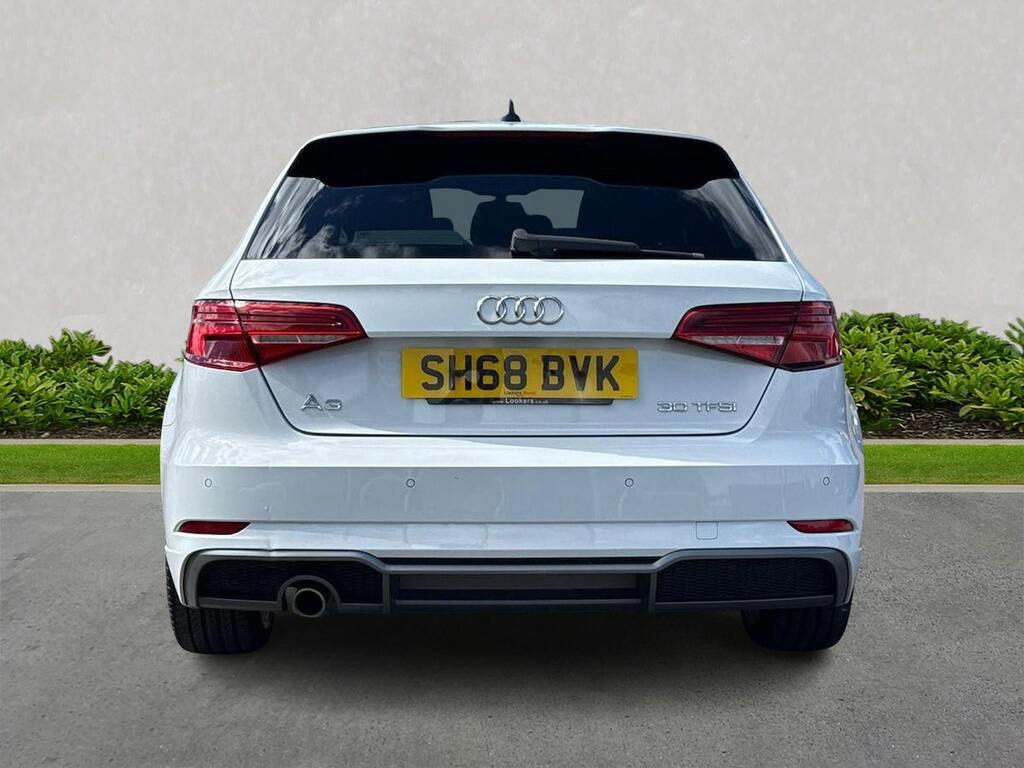 Audi A3 1.0 Tfsi S Line Tech Pack SH68BVK White #4