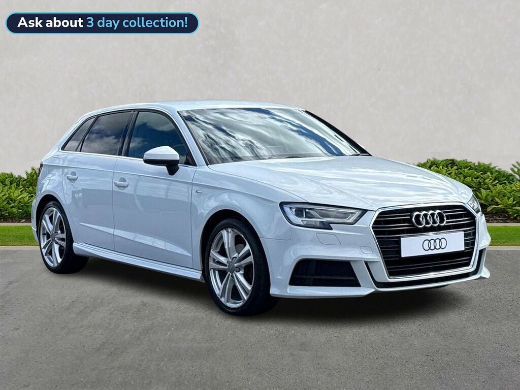 Audi A3 1.0 Tfsi S Line Tech Pack White
