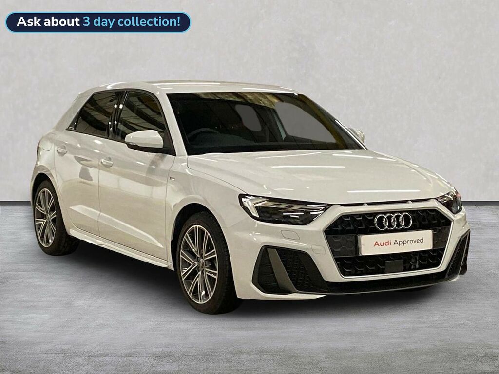 Audi A1 1.5 Tfsi 35 S Line Sportback S Tronic E White