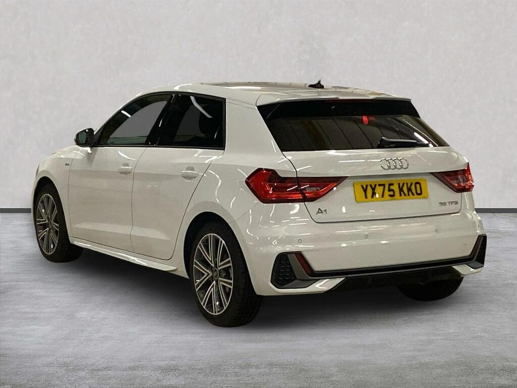 Audi A1 1.5 Tfsi 35 S Line Sportback S Tronic E YX75KKO White #2
