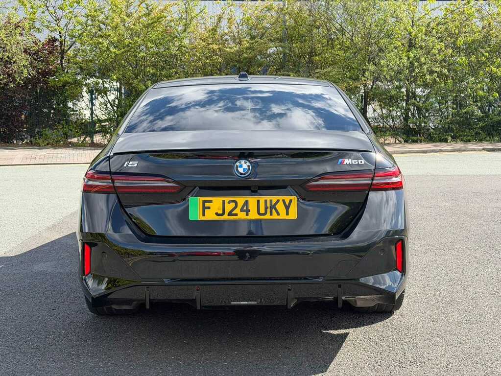 BMW i5 442Kw M60 Xdrive 84Kwh FJ24UKY Black #4
