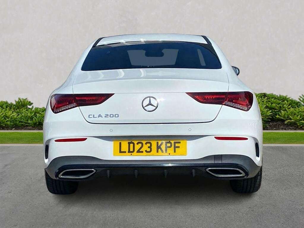 Mercedes-Benz CLA Class Cla 200 Amg Line Premium Night Ed Tip White #4