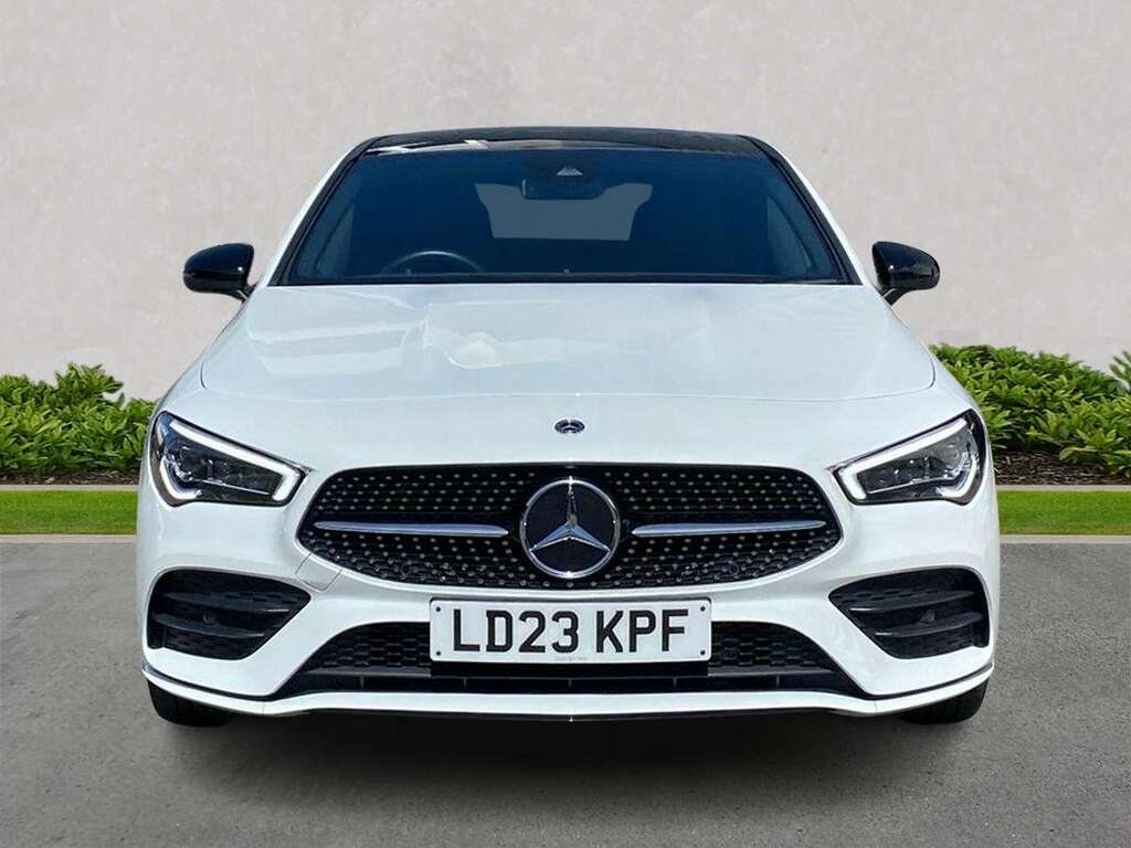 Mercedes-Benz CLA Class Cla 200 Amg Line Premium Night Ed Tip White #5