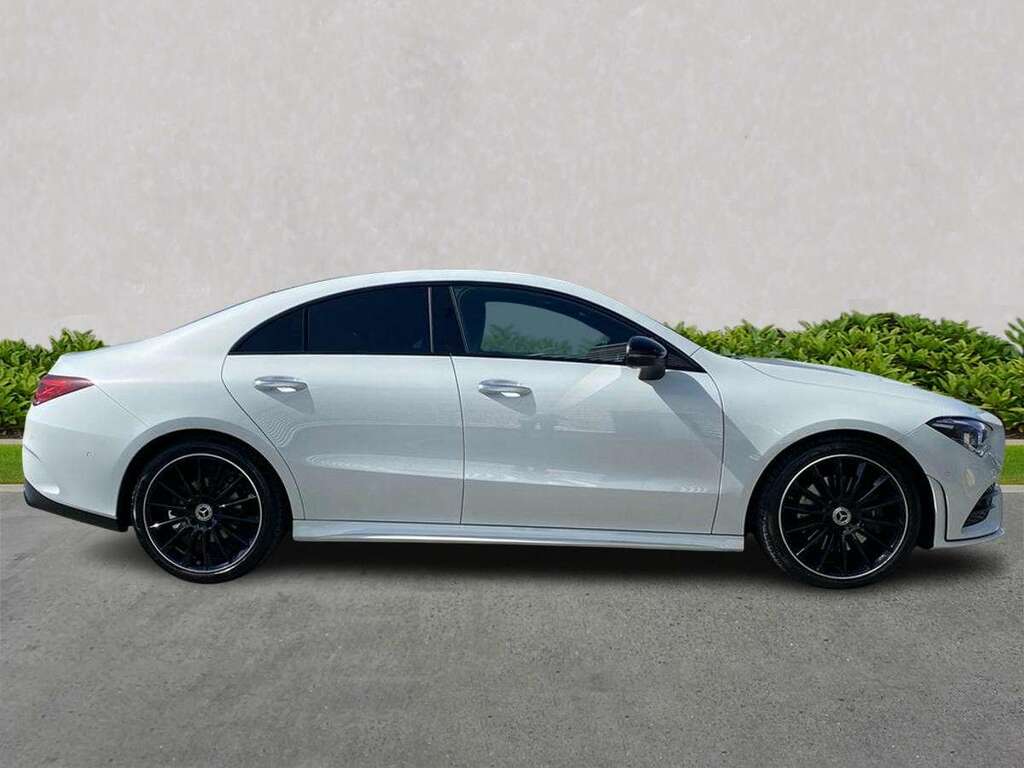 Mercedes-Benz CLA Class Cla 200 Amg Line Premium Night Ed Tip White #3