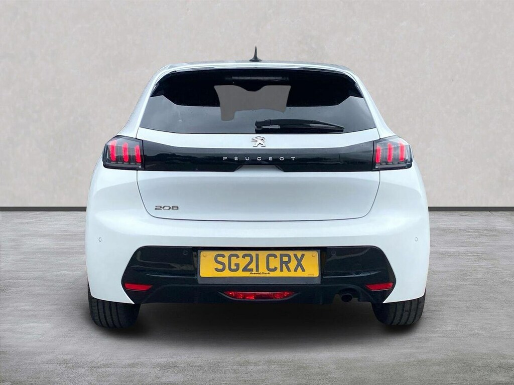 Peugeot 208 1.2 Puretech Allure Hatchback Eu SG21CRX White #4
