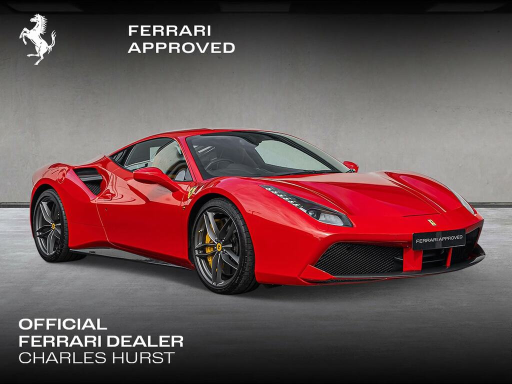 Ferrari 488 3.9T V8 Gtb Coupe F1 Dct Euro 6 Ss Red