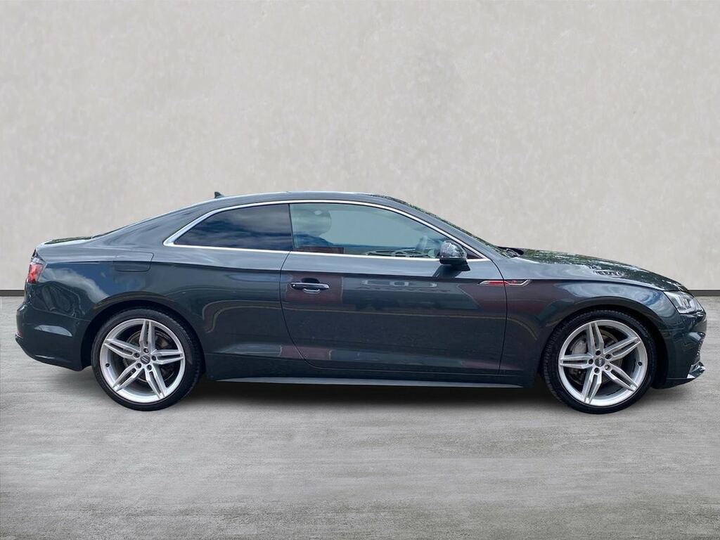 Audi A5 2.0 Tdi S Line Coupe S Tronic Quattro E LY67OKF Grey #3