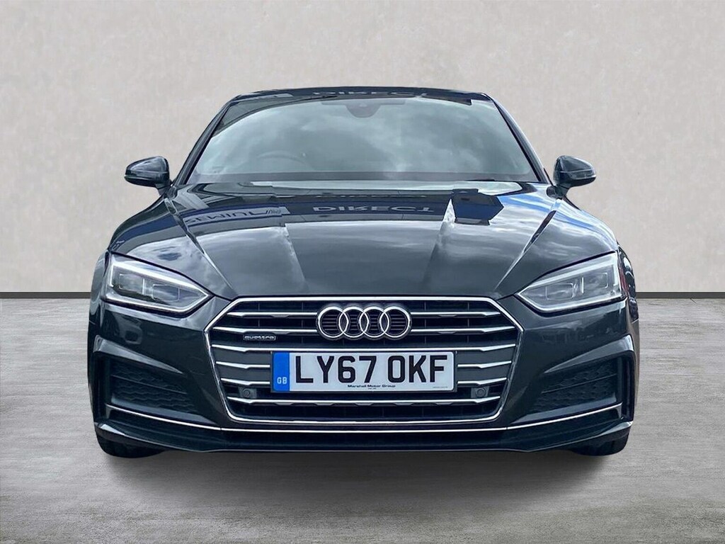 Audi A5 2.0 Tdi S Line Coupe S Tronic Quattro E LY67OKF Grey #5