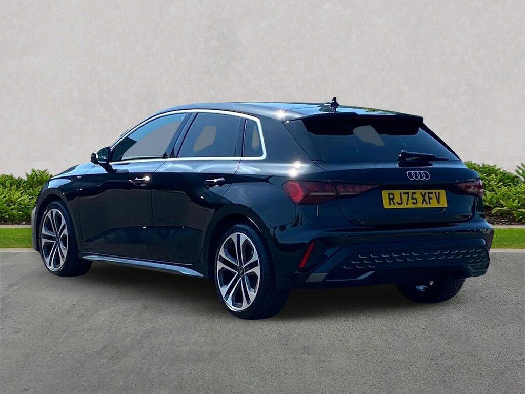 Audi A3 1.5 Tfsi 150 S Line S Tronic Tech Pack RJ75XFV Black #2