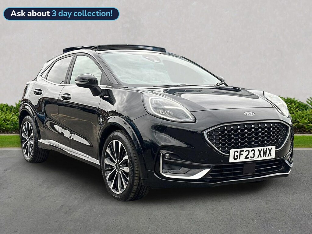 Ford Puma 1.0T Ecoboost Mhev St-line Vignale Suv Black