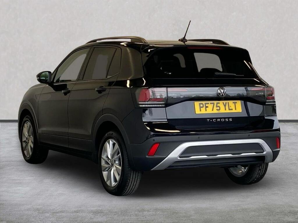 Volkswagen T-Cross 1.0 Tsi Match PF75YLT Black #2