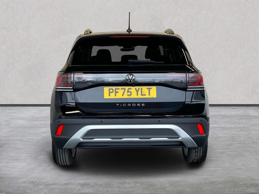 Volkswagen T-Cross 1.0 Tsi Match PF75YLT Black #4