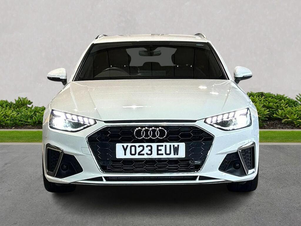 Audi A4 2.0 Tfsi 35 S Line Estate S Tronic Euro YO23EUW White #5
