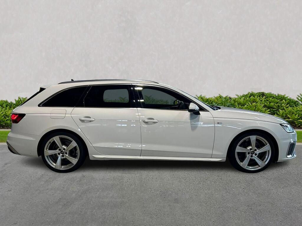 Audi A4 2.0 Tfsi 35 S Line Estate S Tronic Euro YO23EUW White #3