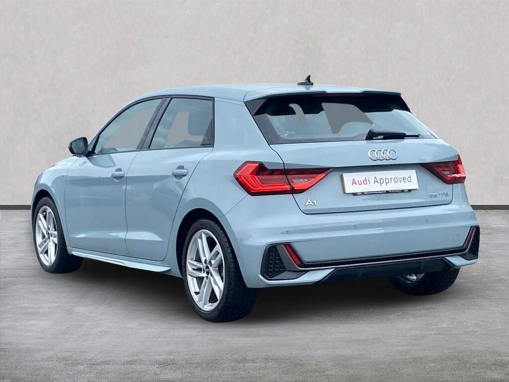 Audi A1 1.5 Tfsi 35 S Line Sportback S Tronic E DH23LVJ Grey #2