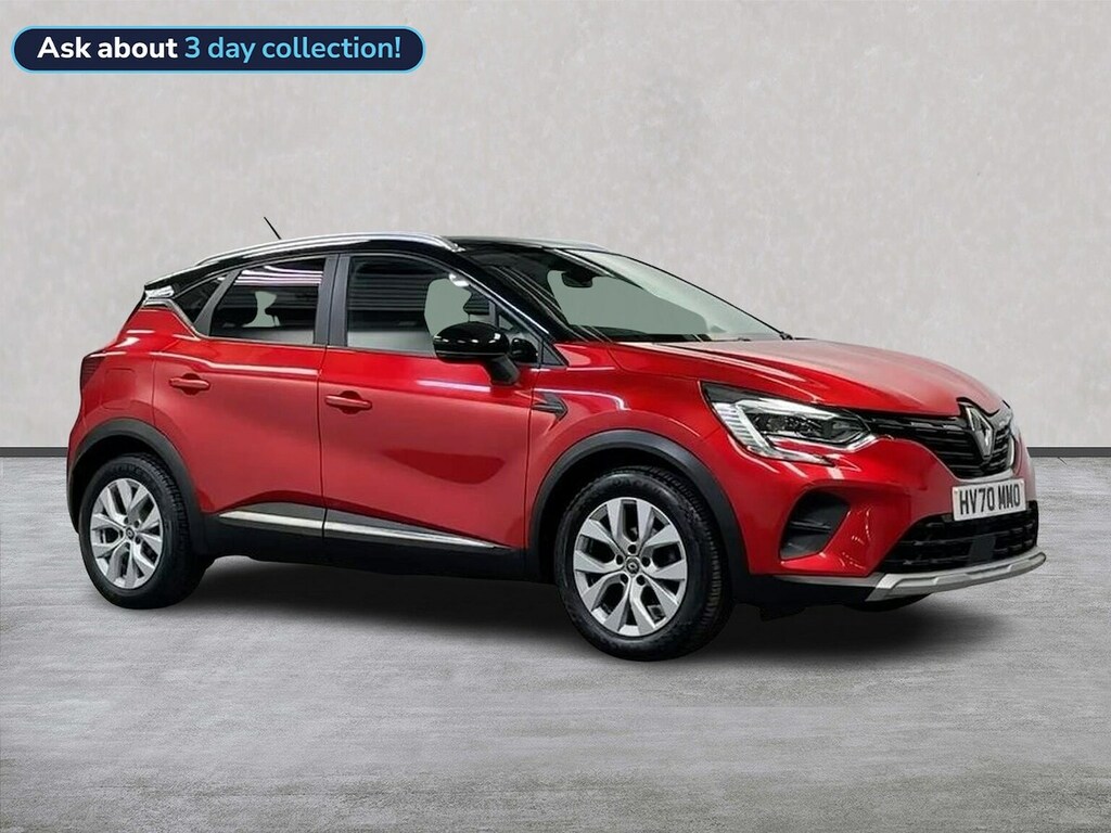 Renault Captur 1.0 Tce Iconic Suv Euro 6 Ss Red
