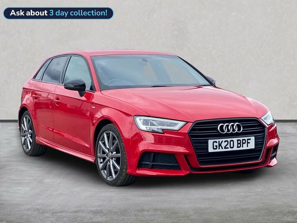 Audi A3 35 Tdi Black Edition S Tronic Red