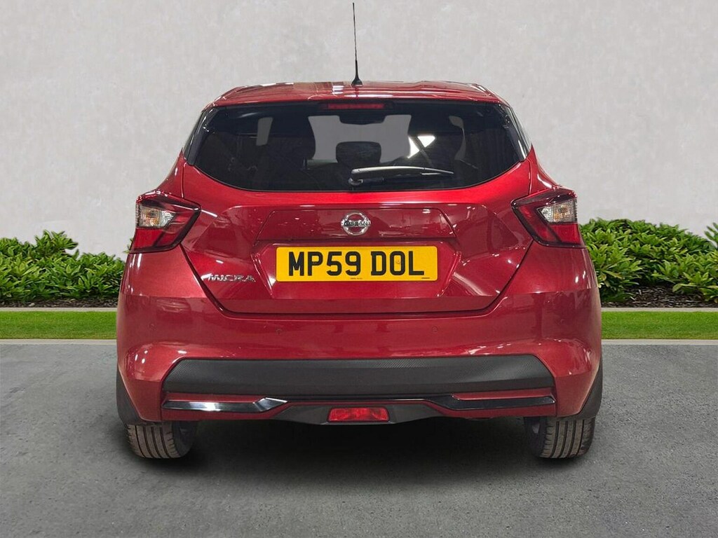 Nissan Micra 1.0 Ig-t Tekna Hatchback Xtron Euro 6 LL19DME Red #4