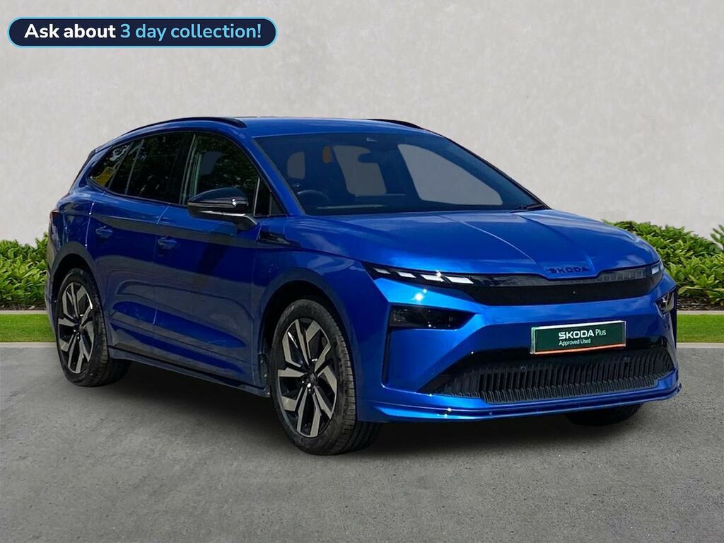 Skoda ENYAQ 82Kwh 85X Sportline Suv 4Wd 286 Blue
