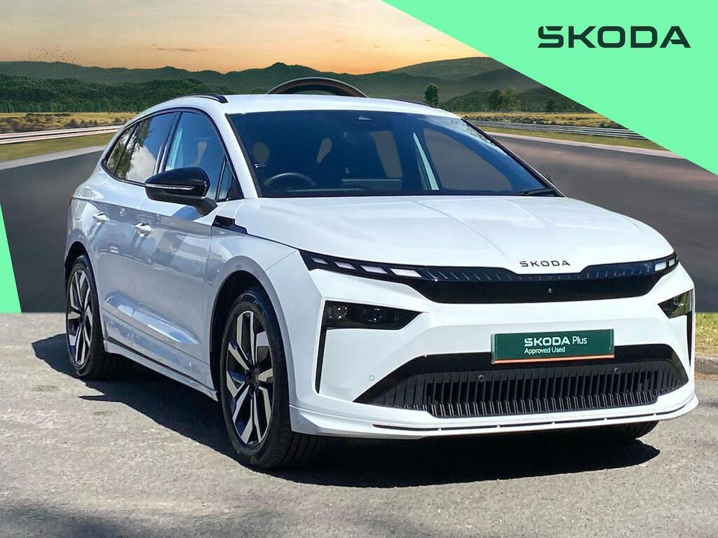 Skoda ENYAQ 82Kwh 85X Sportline Suv 4Wd 286 White