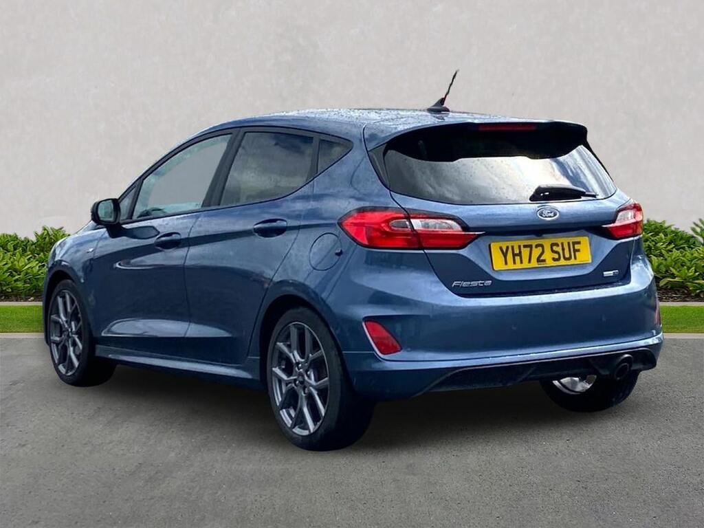 Ford Fiesta 1.0T Ecoboost Mhev St-line Edition Hatchback P YH72SUF Blue #2