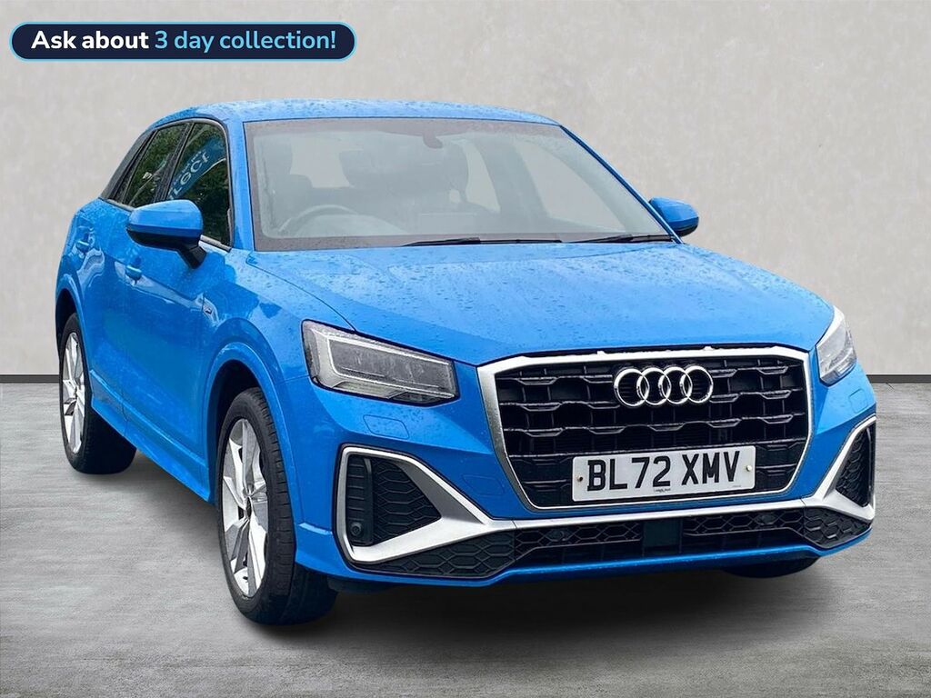 Audi Q2 Q2 30 Tfsi S Line Estate Blue