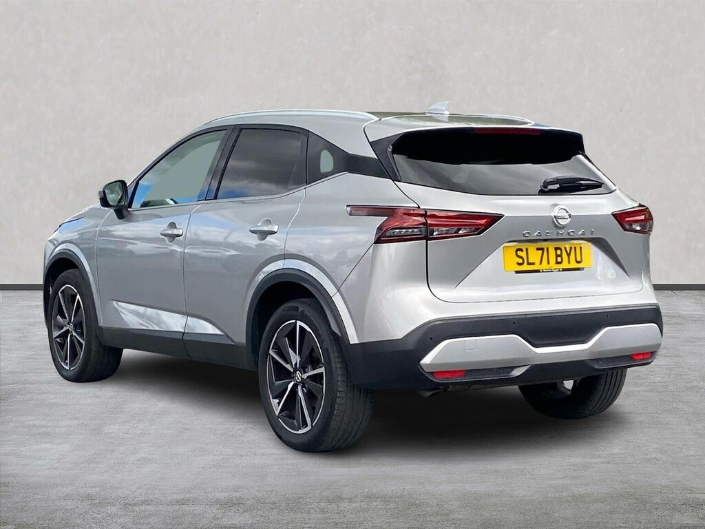 Nissan Qashqai Qashqai 1.3 Dig-t Mh Tekna Hatchback SL71BYU Silver #2