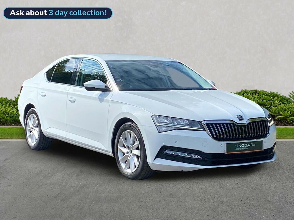 Skoda Superb 1.5 Tsi Act Se Technology Hatchback Dsg White