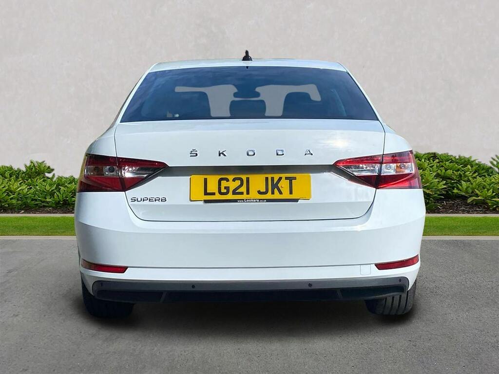 Skoda Superb 1.5 Tsi Act Se Technology Hatchback Dsg White #4