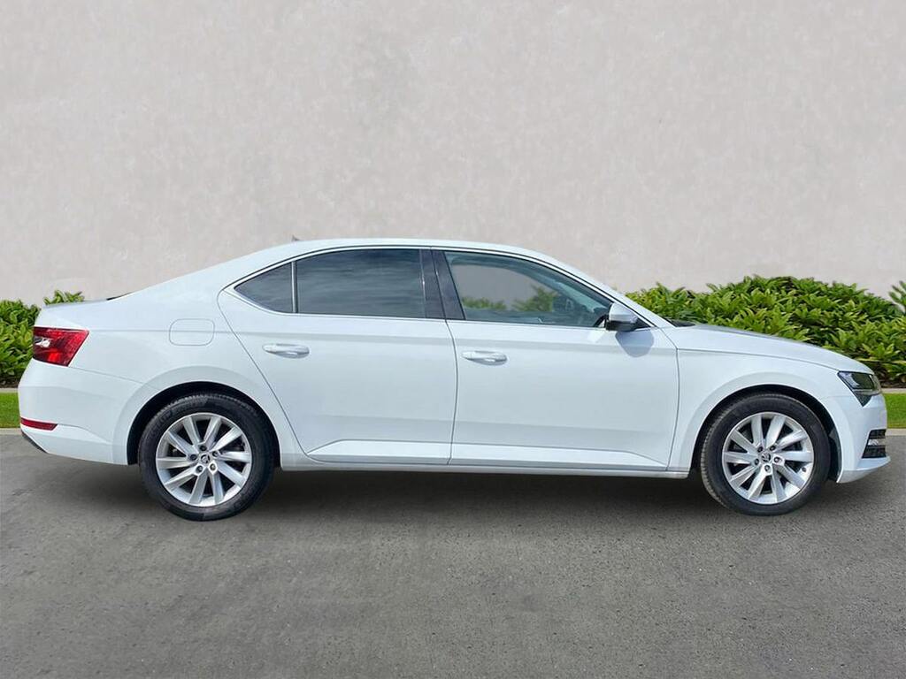 Skoda Superb 1.5 Tsi Act Se Technology Hatchback Dsg White #3