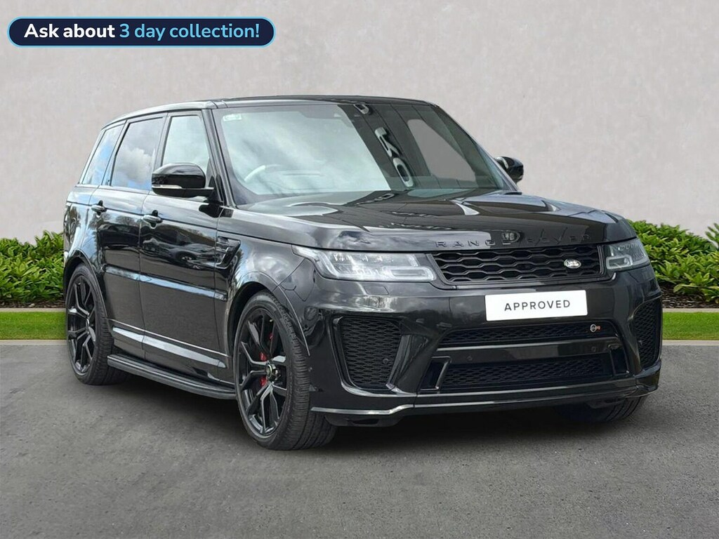 Land Rover Range Rover Sport 5.0 P575 Sc Svr Black