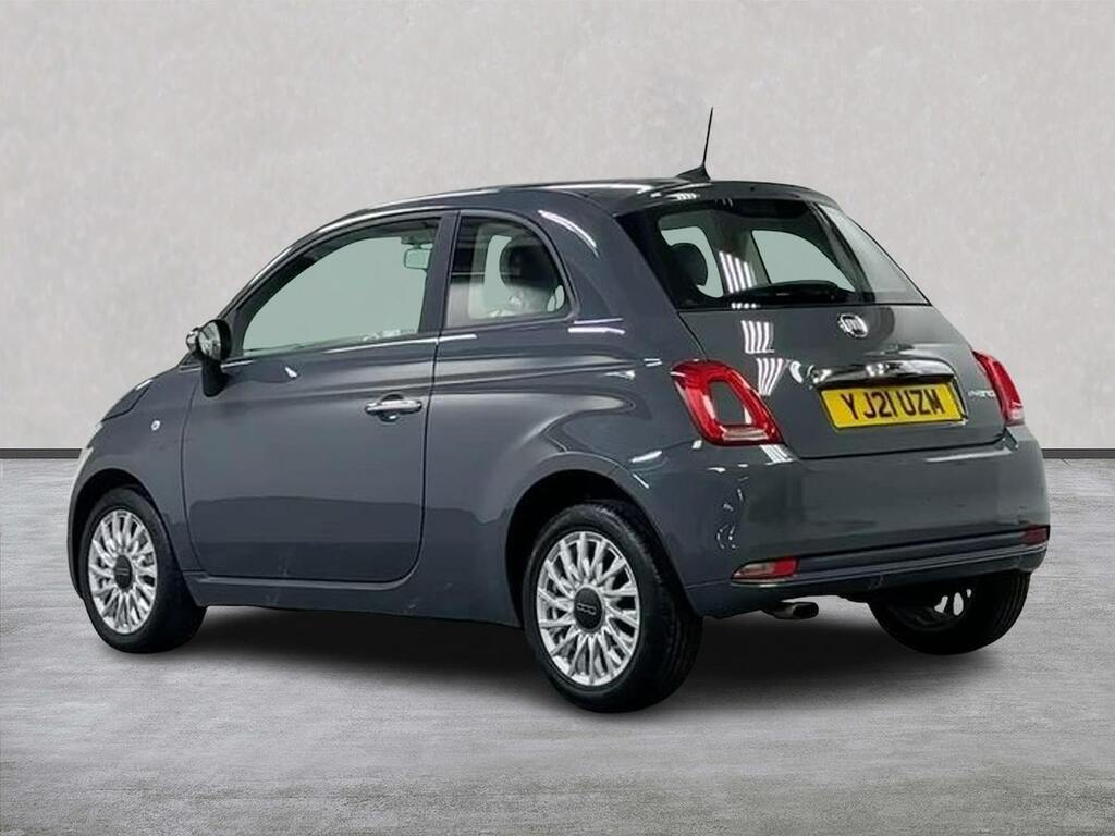 Fiat 500 1.0 Mhev Lounge Hatchback Euro 6 YJ21UZM Grey #2