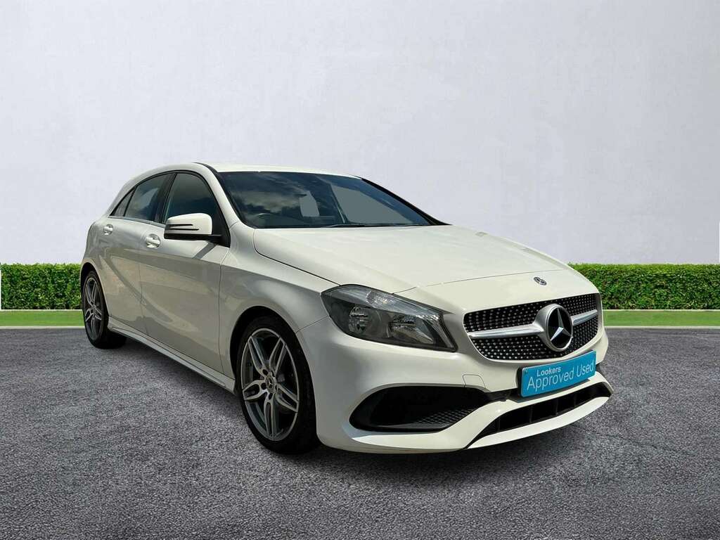 Mercedes-Benz A Class A200d Amg Line White