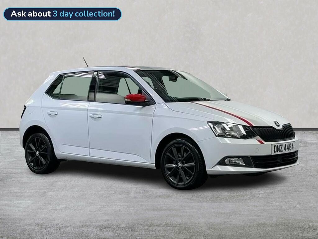 Skoda Fabia 1.0 Tsi Redline Hatchback Euro 6 White