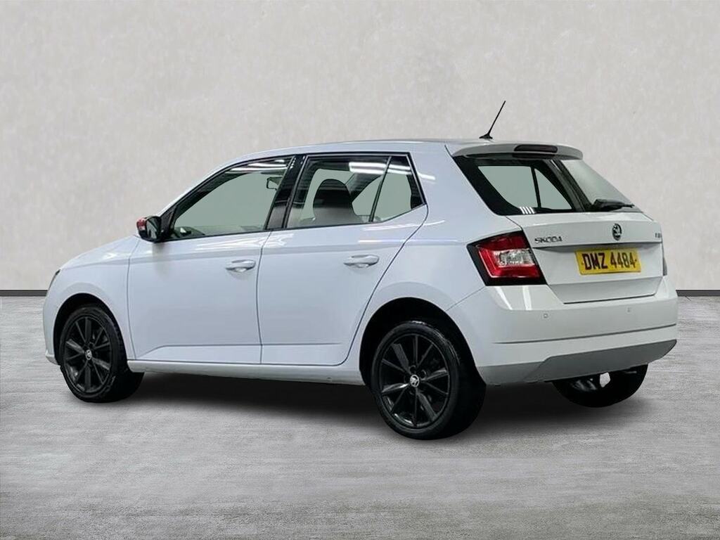Skoda Fabia 1.0 Tsi Redline Hatchback Euro 6 DMZ4484 White #2