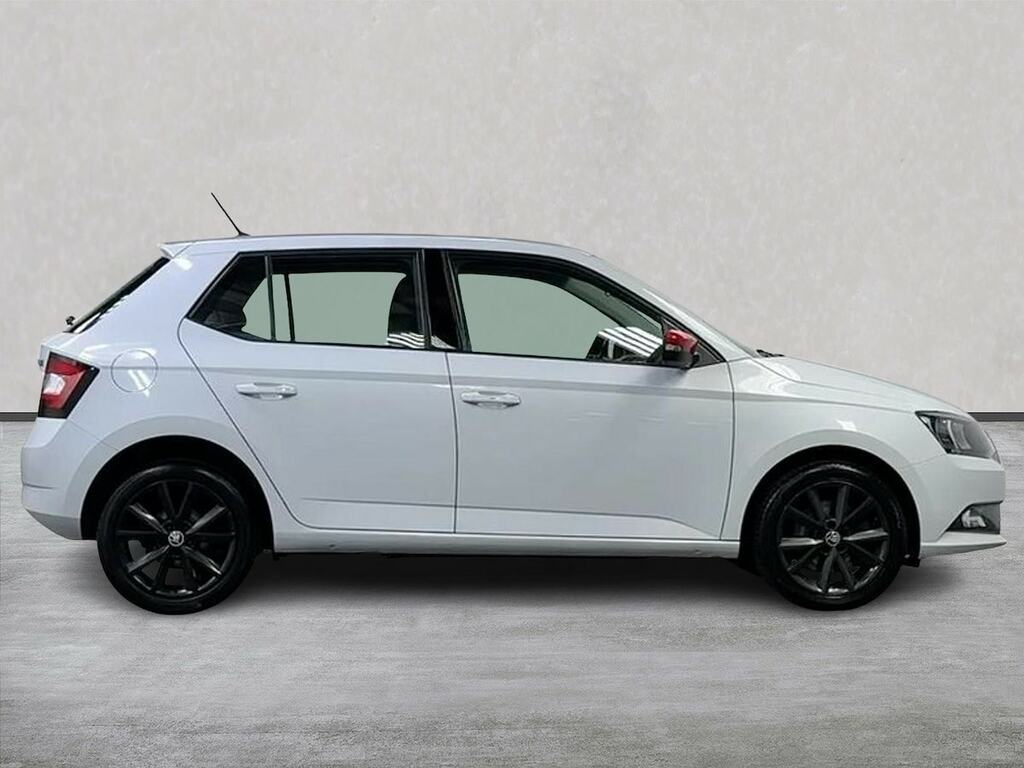 Skoda Fabia 1.0 Tsi Redline Hatchback Euro 6 DMZ4484 White #3