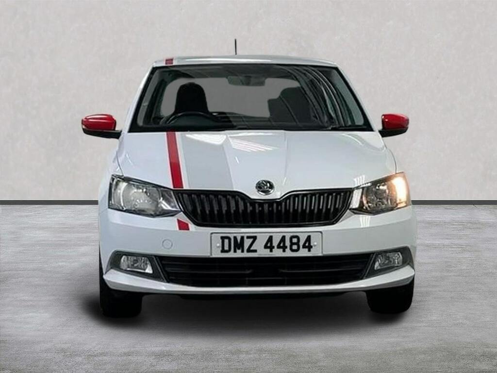 Skoda Fabia 1.0 Tsi Redline Hatchback Euro 6 DMZ4484 White #5