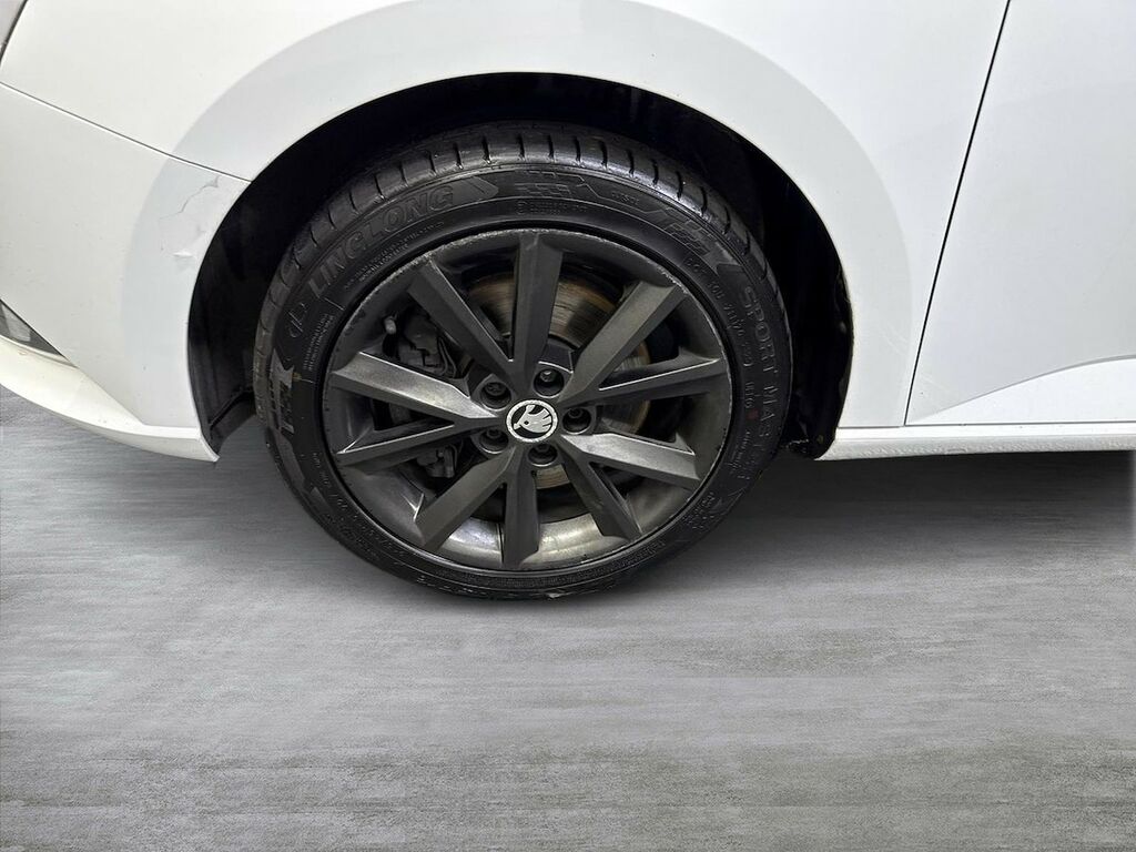 Skoda Fabia 1.0 Tsi Redline Hatchback Euro 6 DMZ4484 White #6