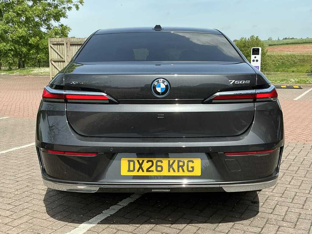 BMW 7 Series 750E Xdrive Excellence Grey #4