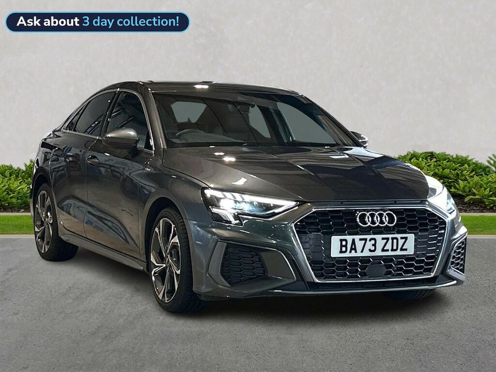 Audi A3 1.0 Tfsi 30 S Line Saloon Euro 6 Grey #2