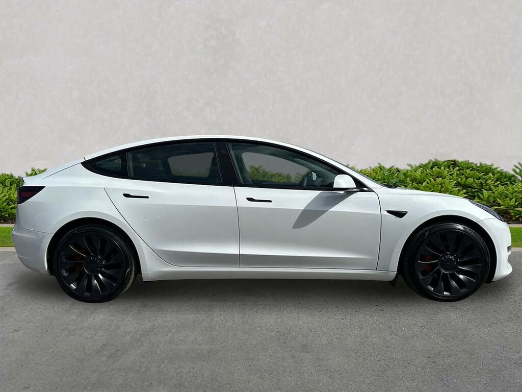 Tesla Model 3 Dual Motor Performance Saloon AF73XFU White #3