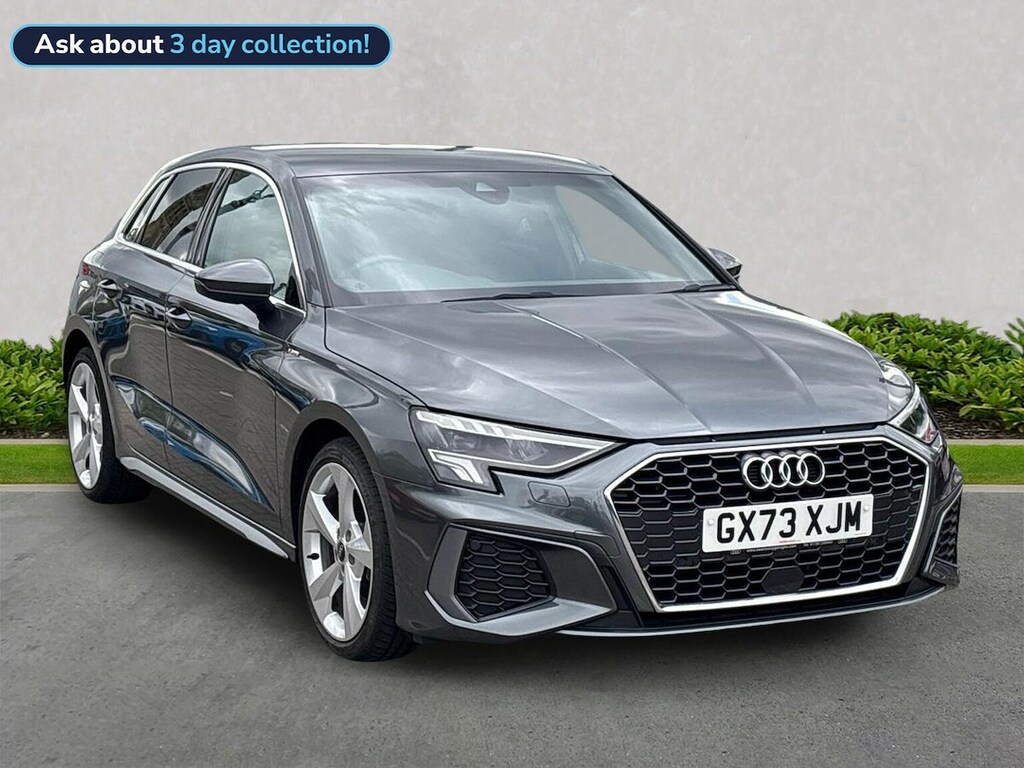 Audi A3 1.0 Tfsi 30 S Line Sportback Eur Grey