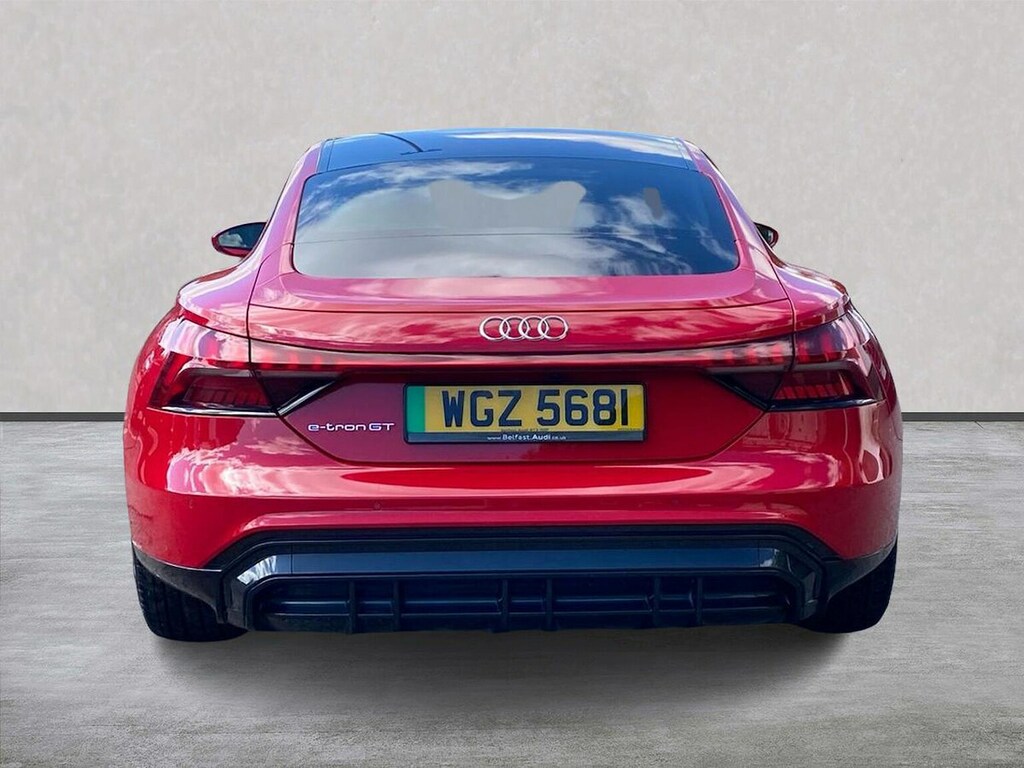 Audi E Tron GT 93.4Kwh Saloon Quattro 476 Ps WGZ5681 Red #4