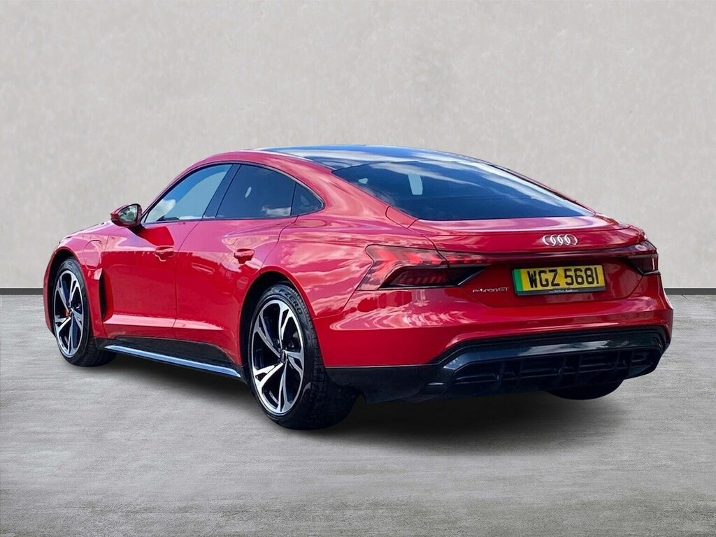 Audi E Tron GT 93.4Kwh Saloon Quattro 476 Ps WGZ5681 Red #2