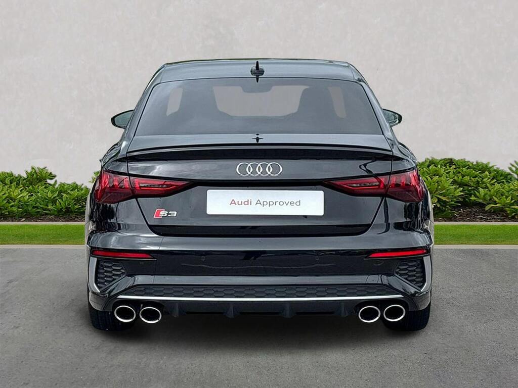Audi A3 2.0 Tfsi Saloon S Tronic Quattro Euro 6 Black #4